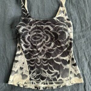 LuluLemon Feather-print tank top